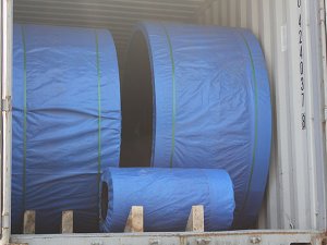 Full Container Rubber Conveyor Belts Export to Australia
