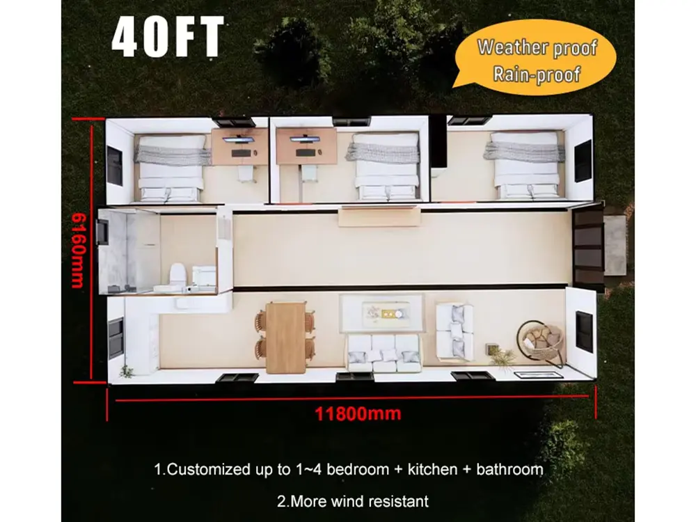 3 Bedroom Modular House