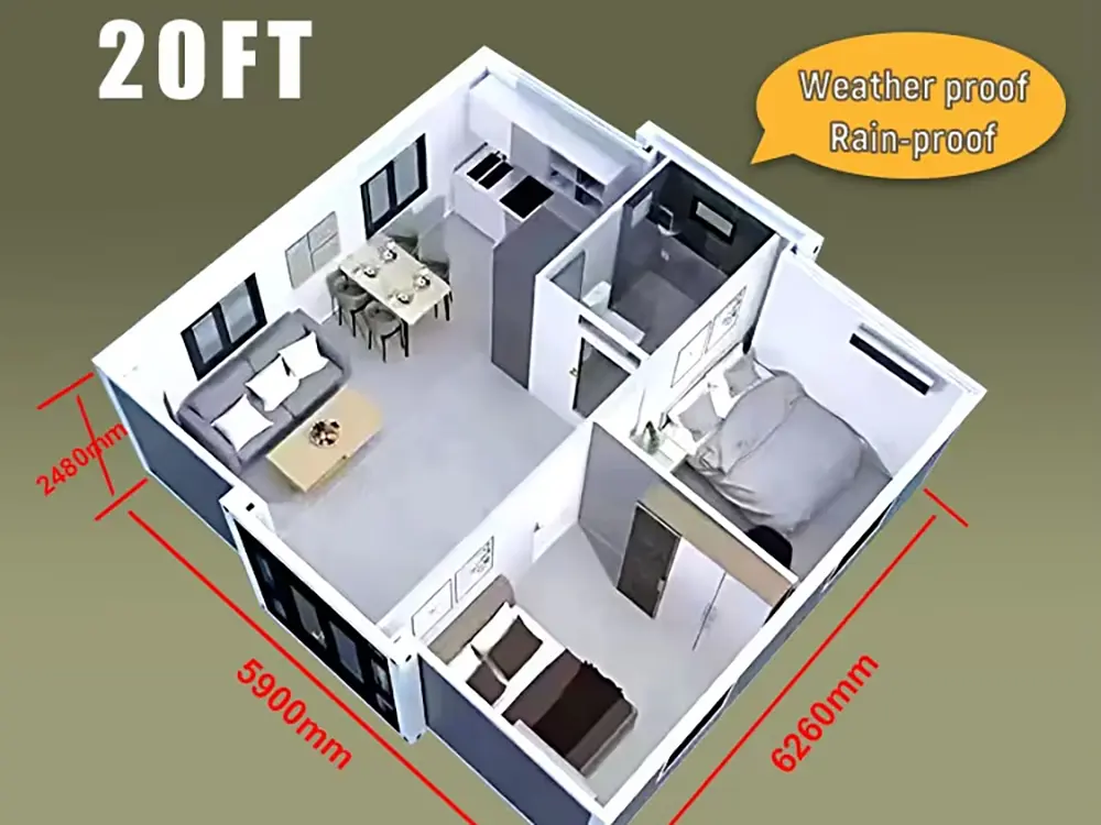 3 Bedroom Prefab House