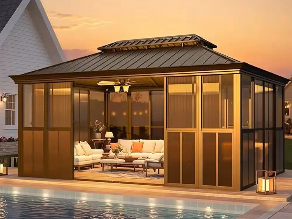 All-Weather Aluminum Sunroom