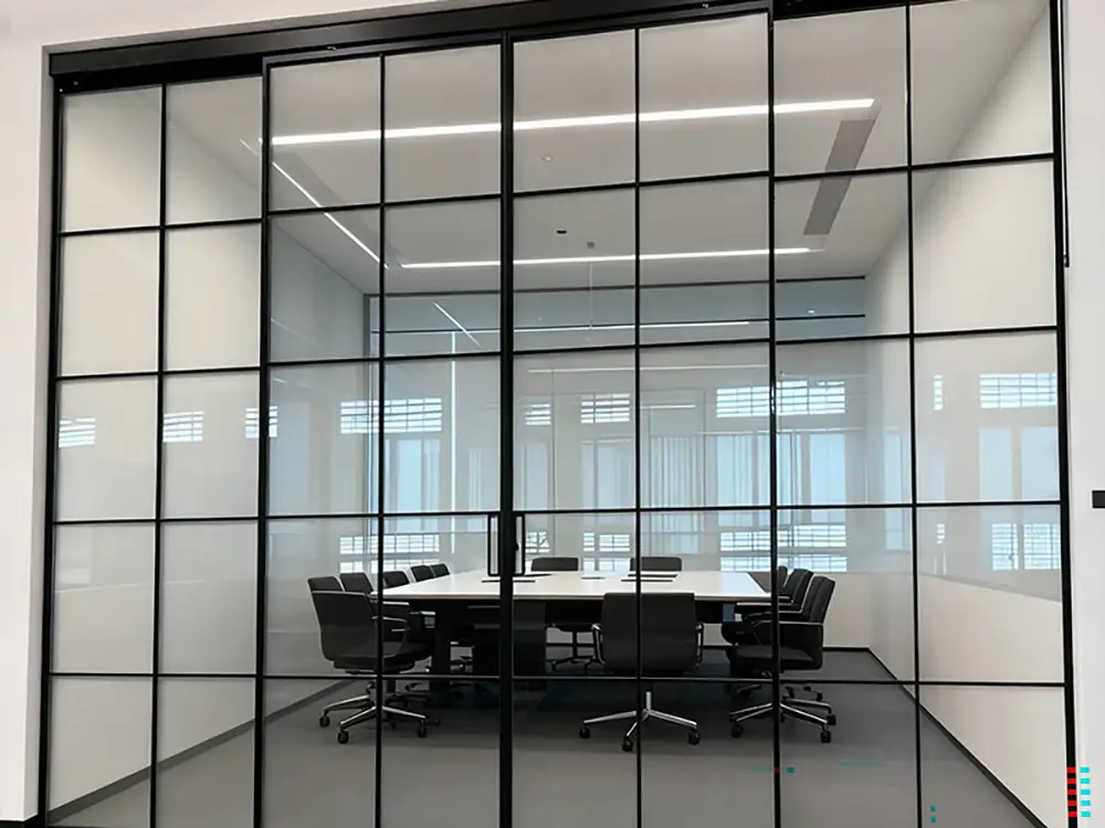 Aluminum Frame Glass Door