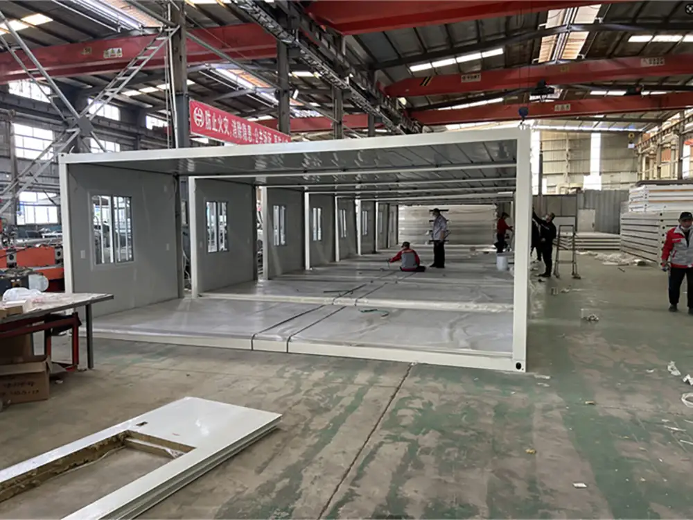 Modular Cabin House Bedroom Interior Decoration Style