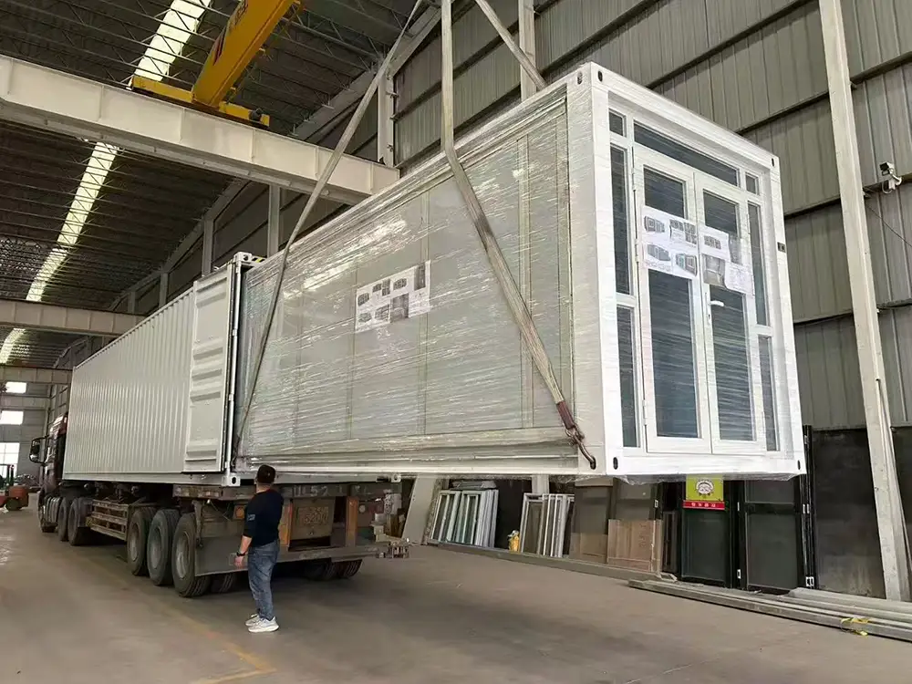 Site Office Container Cabin Layout