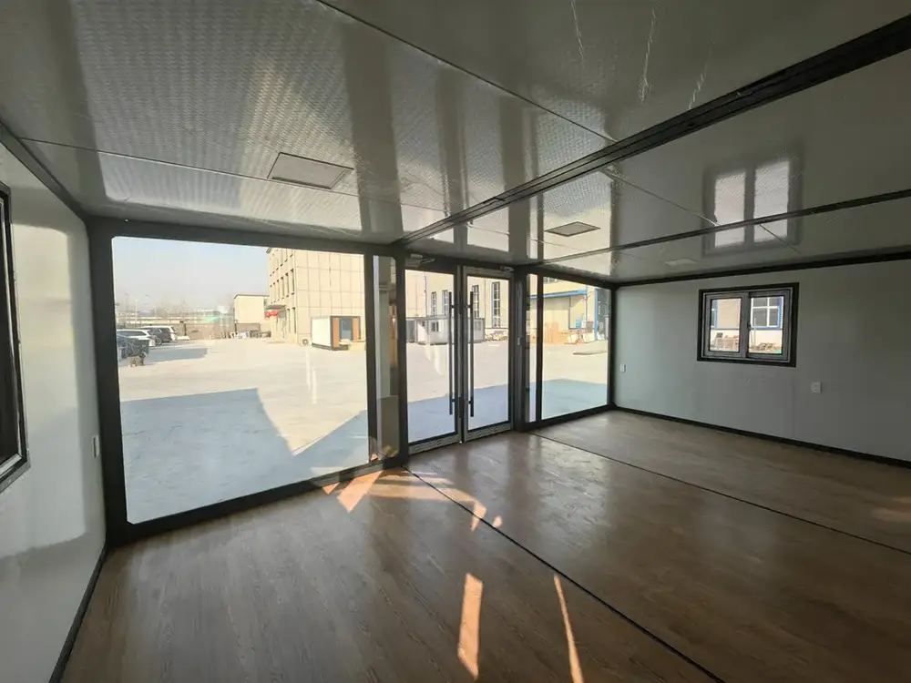 Mobile Container Van House Installation