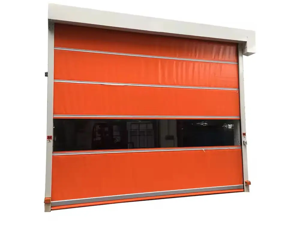 Fast Rolling Automatic PVC Door