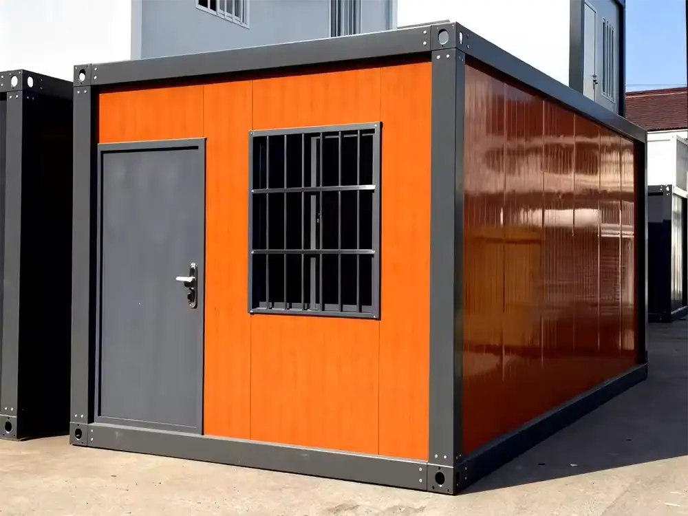 Prefabricated Flat Pack Cabin Setup
