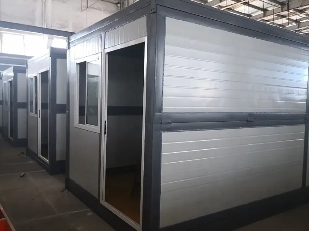 Temporary Folding Container House Solution