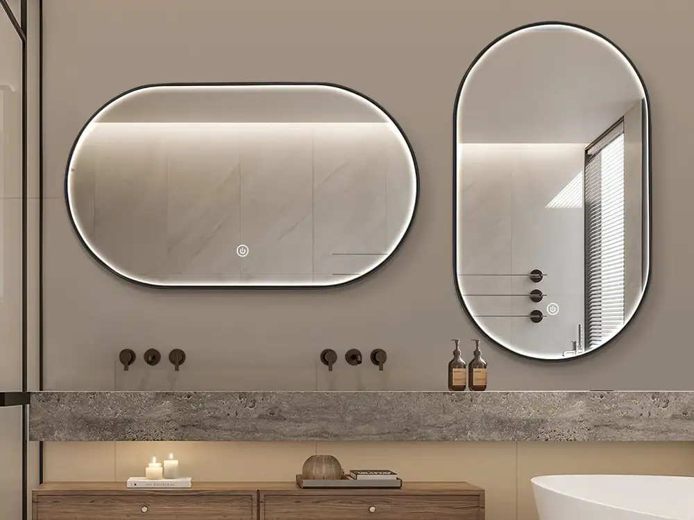 Bathroom Framed Mirror