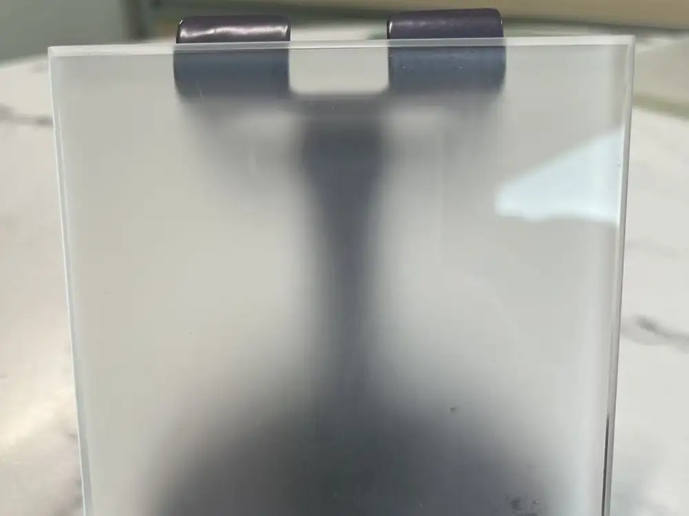 Sandblasted Glass Panel