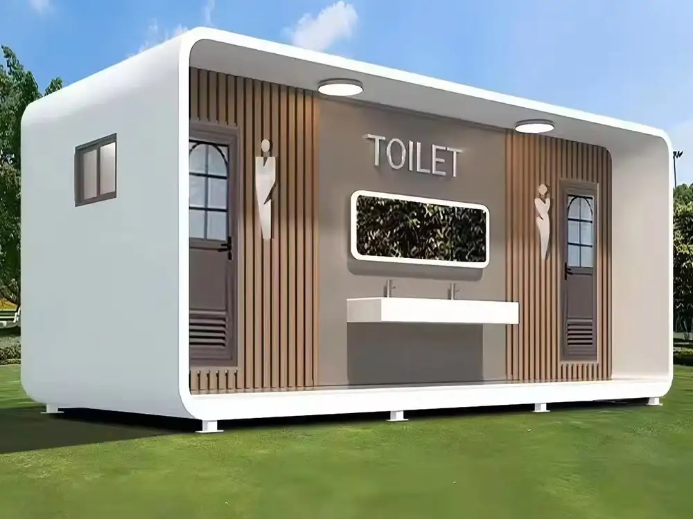 Luxury Portable Washroom Interior LED Lighting Design