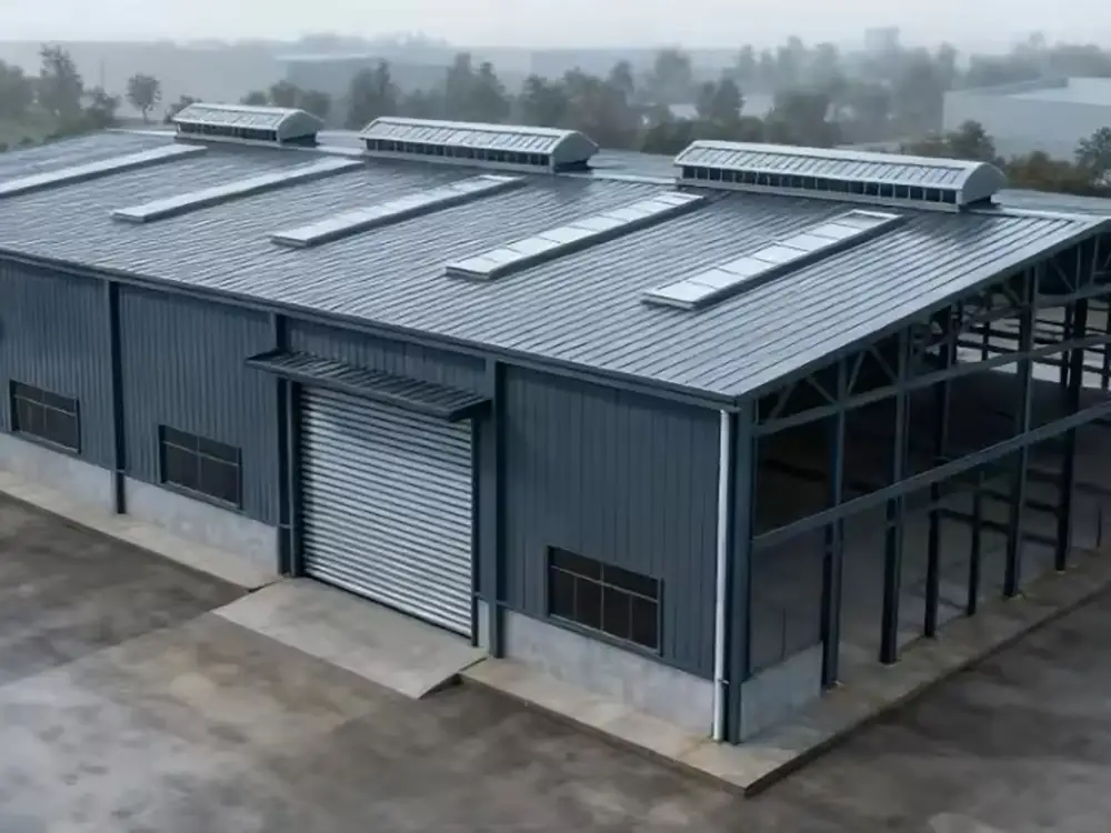 Large Span Steel Warehouse Building