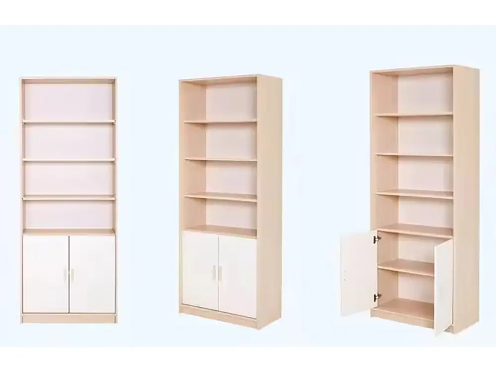 Minimalist Bookshelf Clean Organized Living Room Space