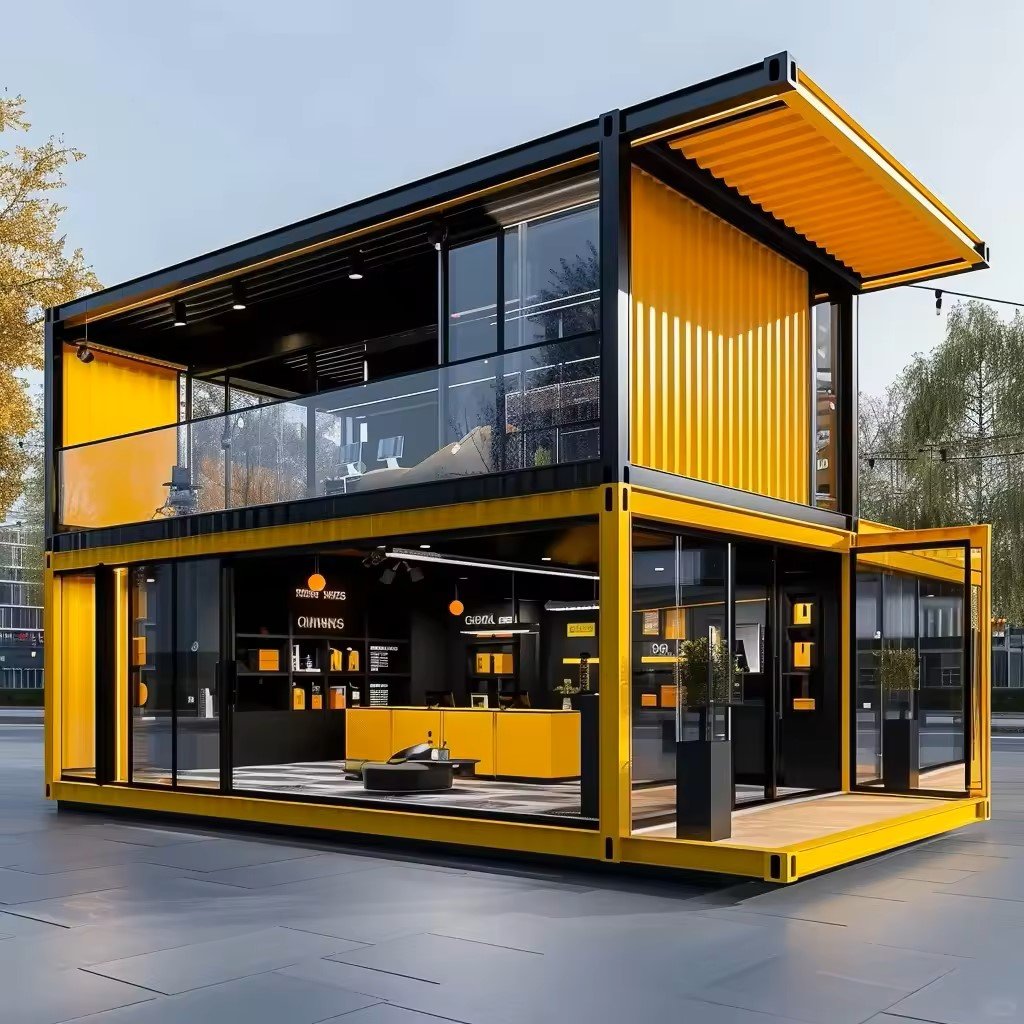 Modular Office Building Exterior
