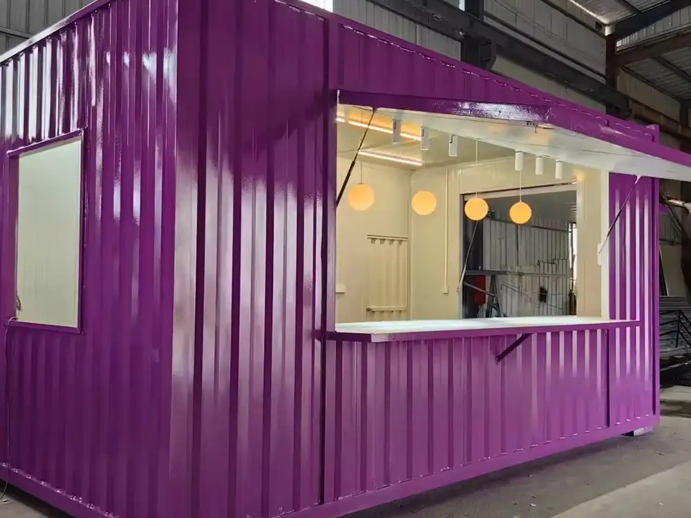 Modular Container Bar Interior