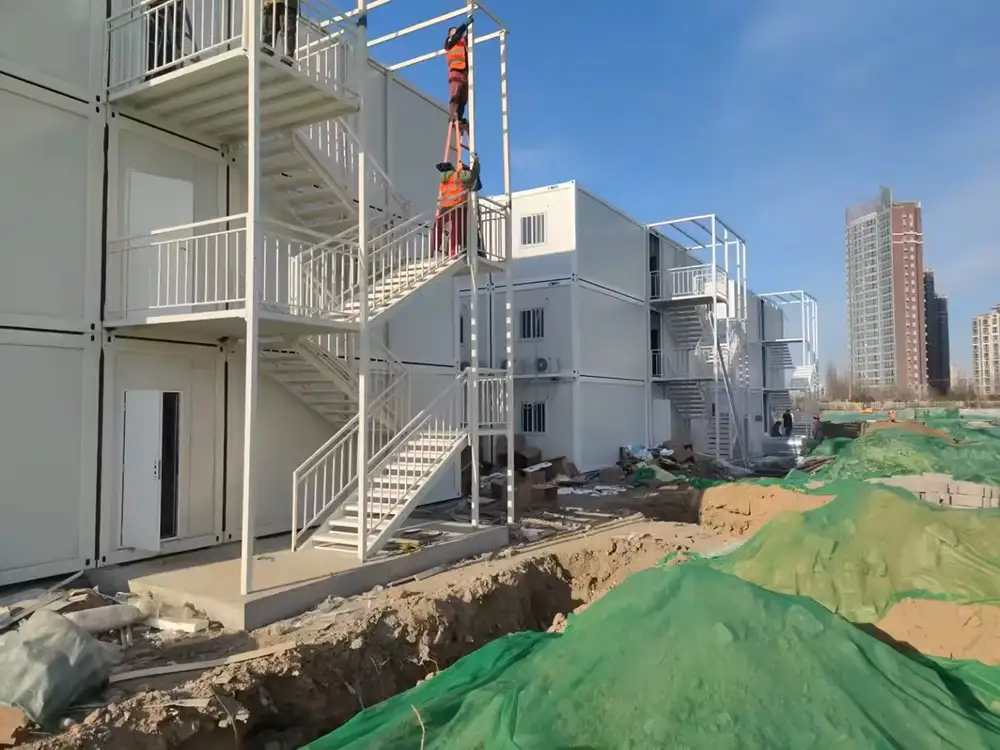 Modern Porta Cabin Classroom Layout Design