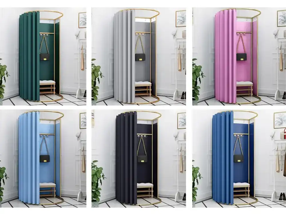 Mobile Changing Booth Outdoor Installation Setup