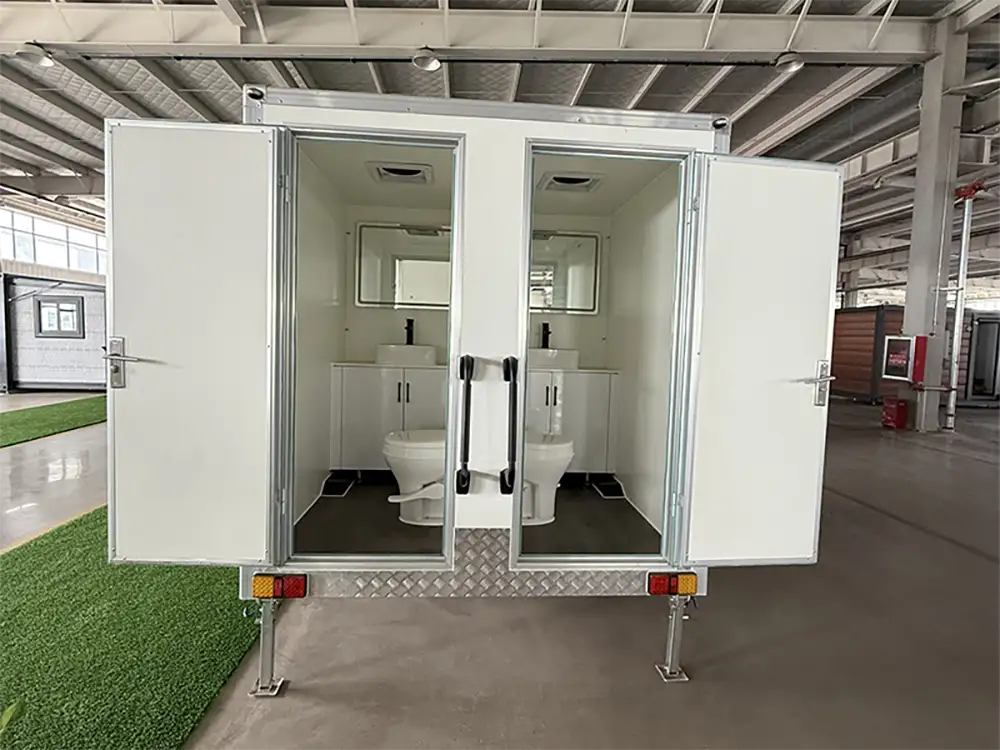 Portable Toilet Cabin Ventilation System