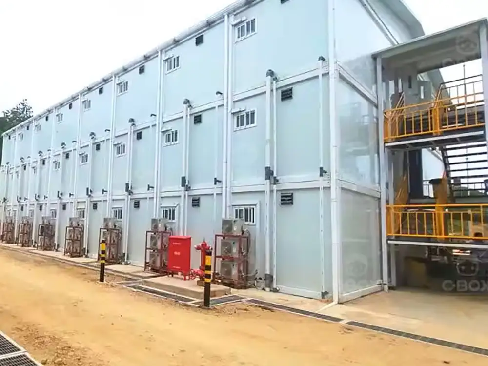 Modular Container Buildings Workforce Housing Layout Design