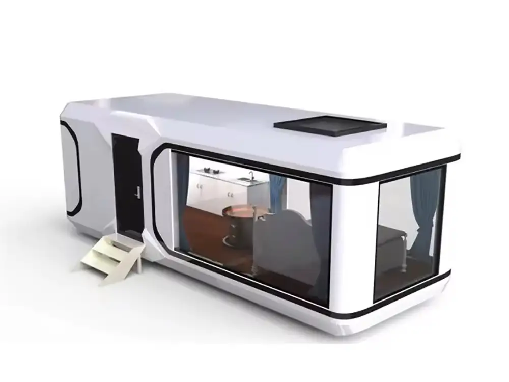 Prefabricated Space Capsule, Movable Customized Waterproof Moisture-Proof Fireproof Homestay Space Capsule