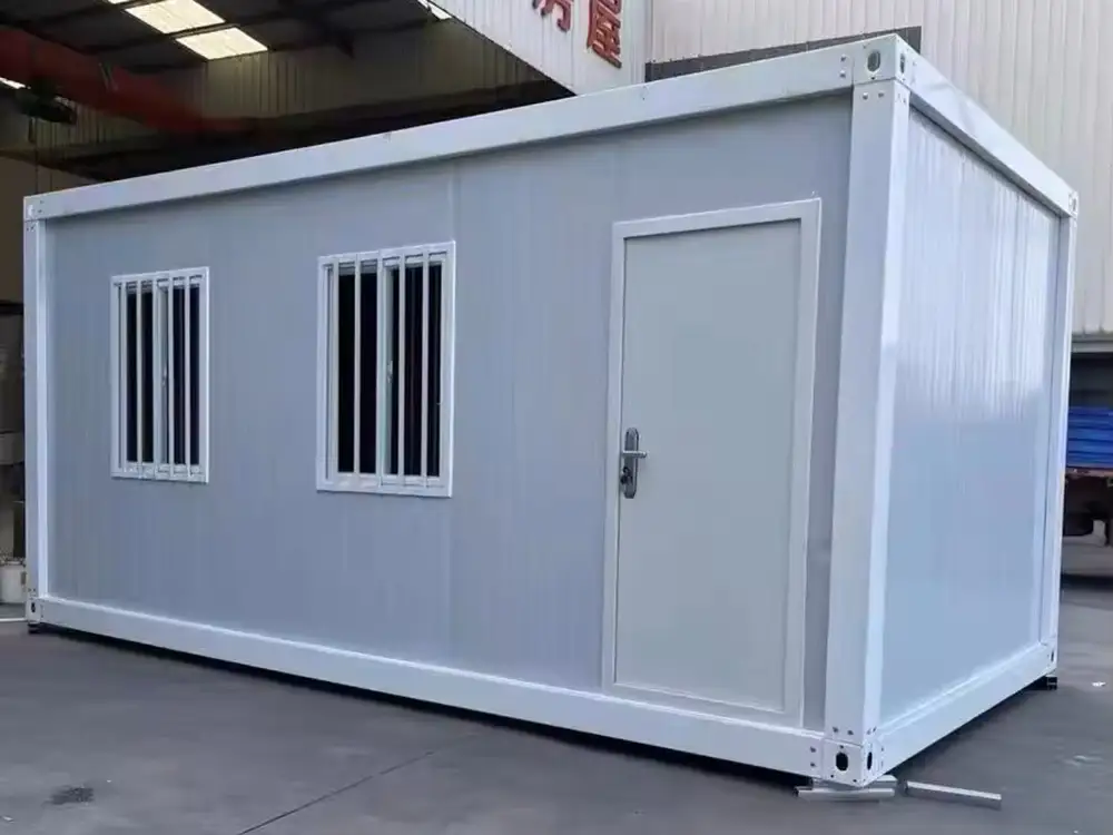 Prefabricated Space Capsule Exterior Futuristic Design View