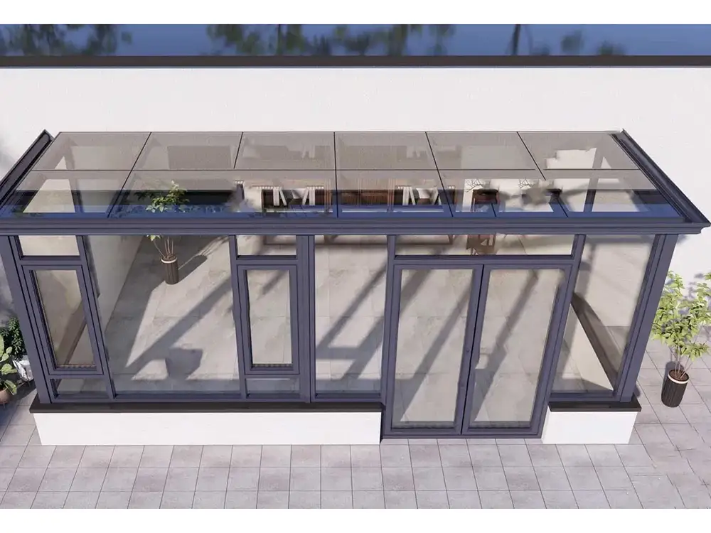Aluminum Glass Sunroom
