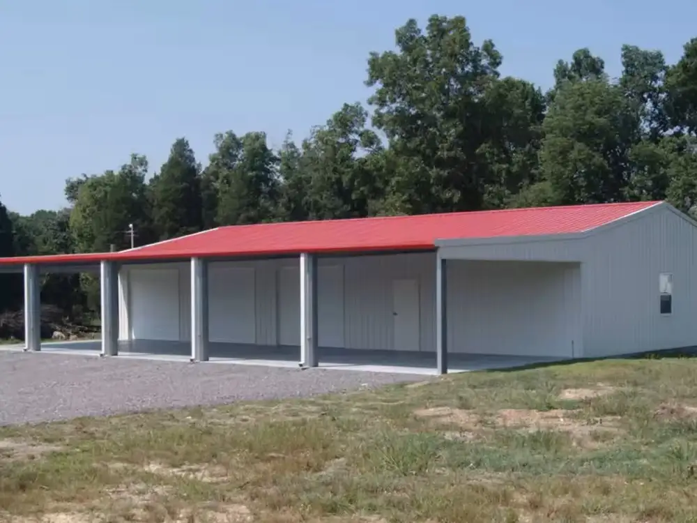 Durable Galvanized Steel RV Storage Structure