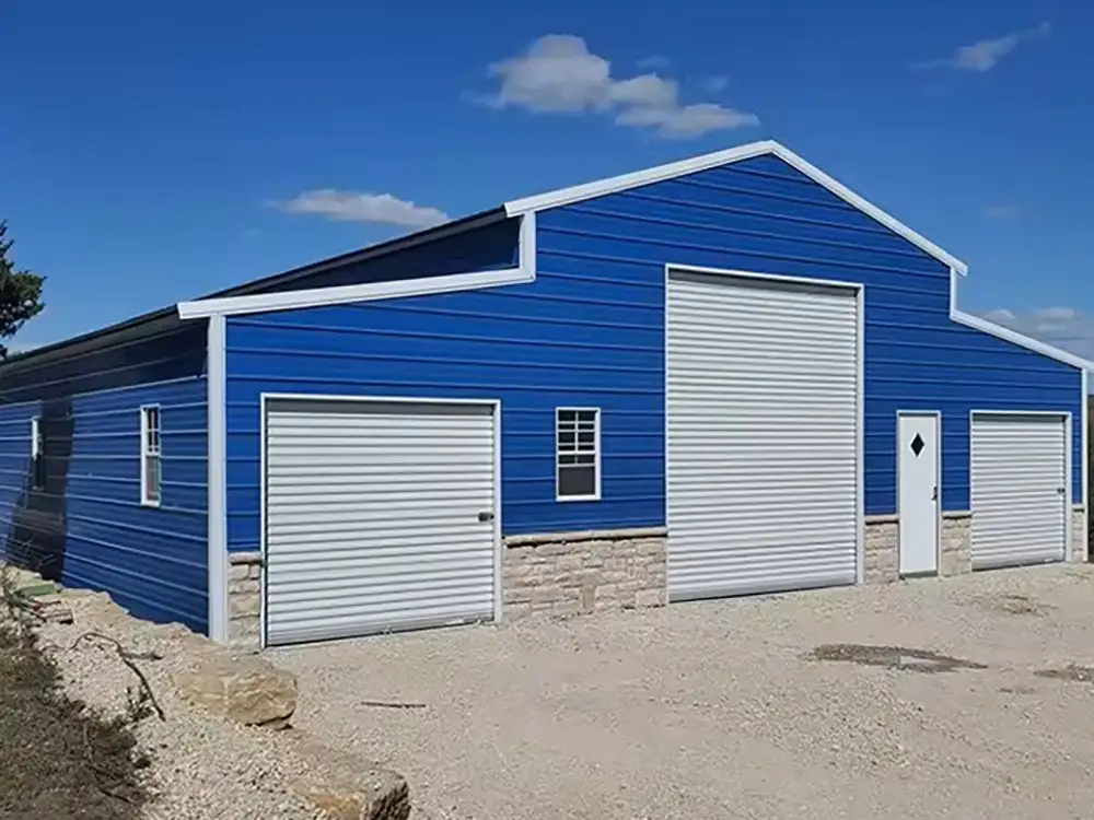 Industrial Steel Shed Construction System