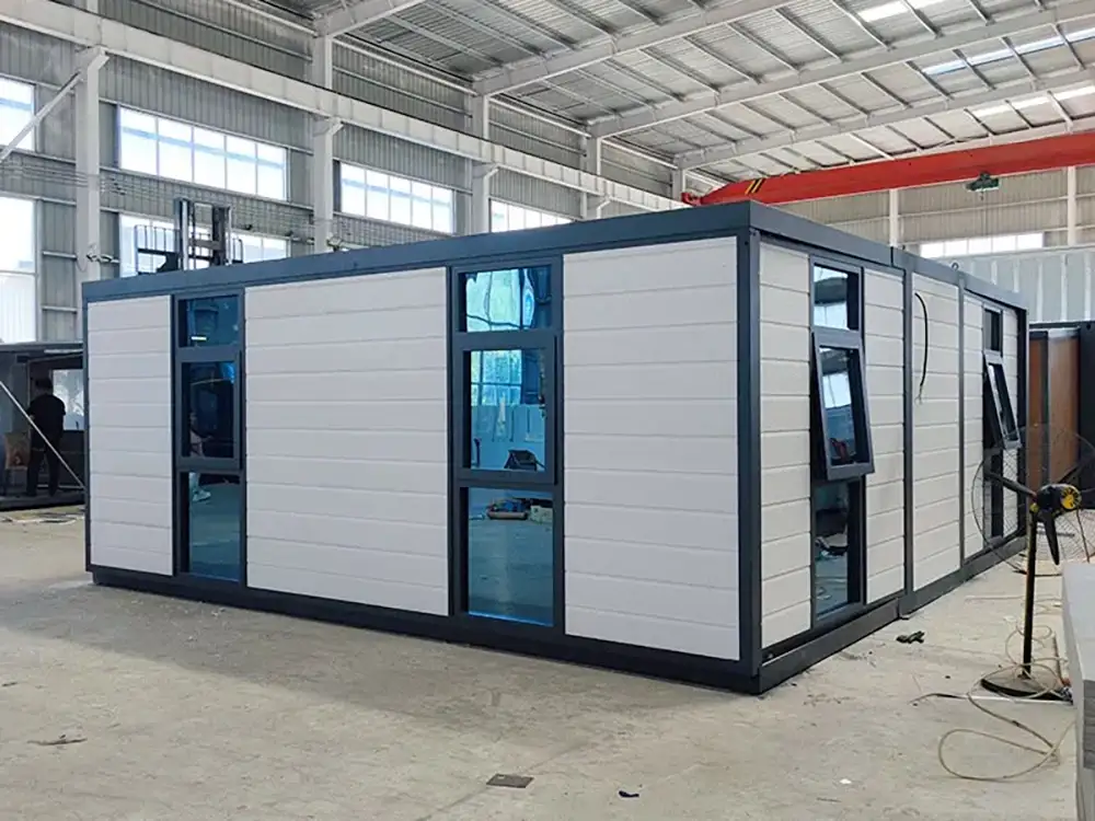 Two Storey Flat Roof House