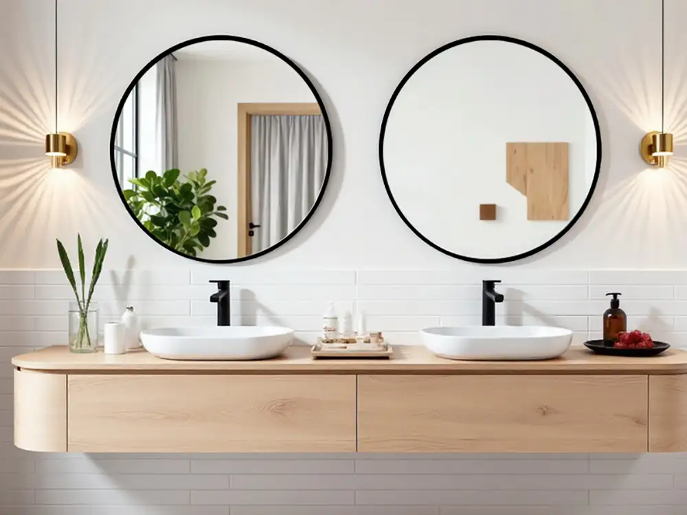 Framed Wall Mirror