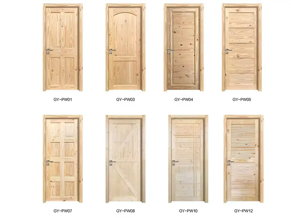 Wood Bedroom Door