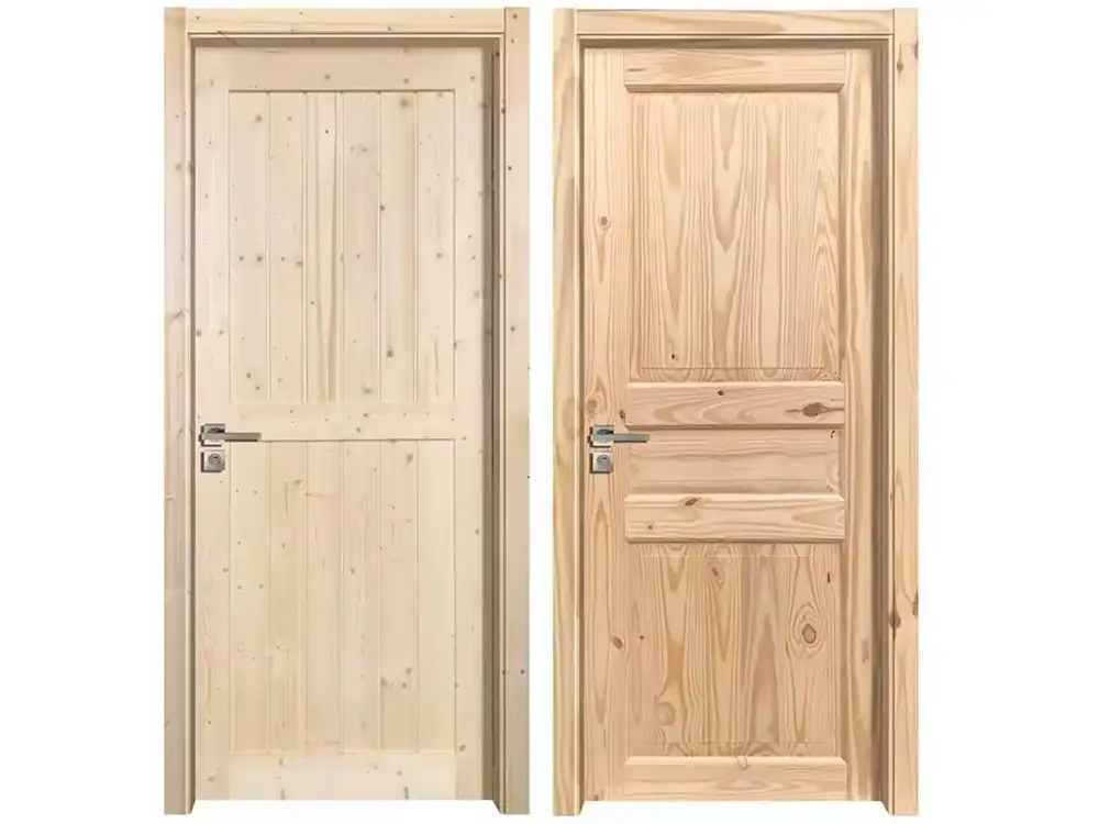Wood Bedroom Door